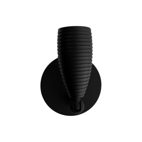 A BLACK 12 VOLT 6000K LED READING LIGHT WITH USB CHARGING PORT on a white background.