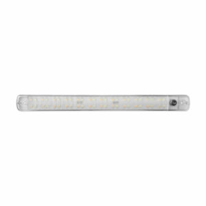 White 12–28V Dual-Colour Amber/White Interior Canopy LED Light with Touch Switch